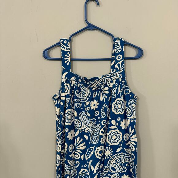 Koolaburra by UGG Jersey Tiered Lounge Dress Midi Length Size Large / 14 - 16 - Picture 3 of 9